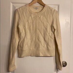 Madewell Cropped Wool Sweater